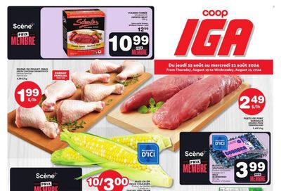 Coop IGA Flyer August 15 to 21