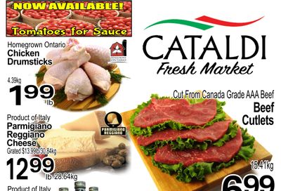 Cataldi Fresh Market Flyer August 14 to 20