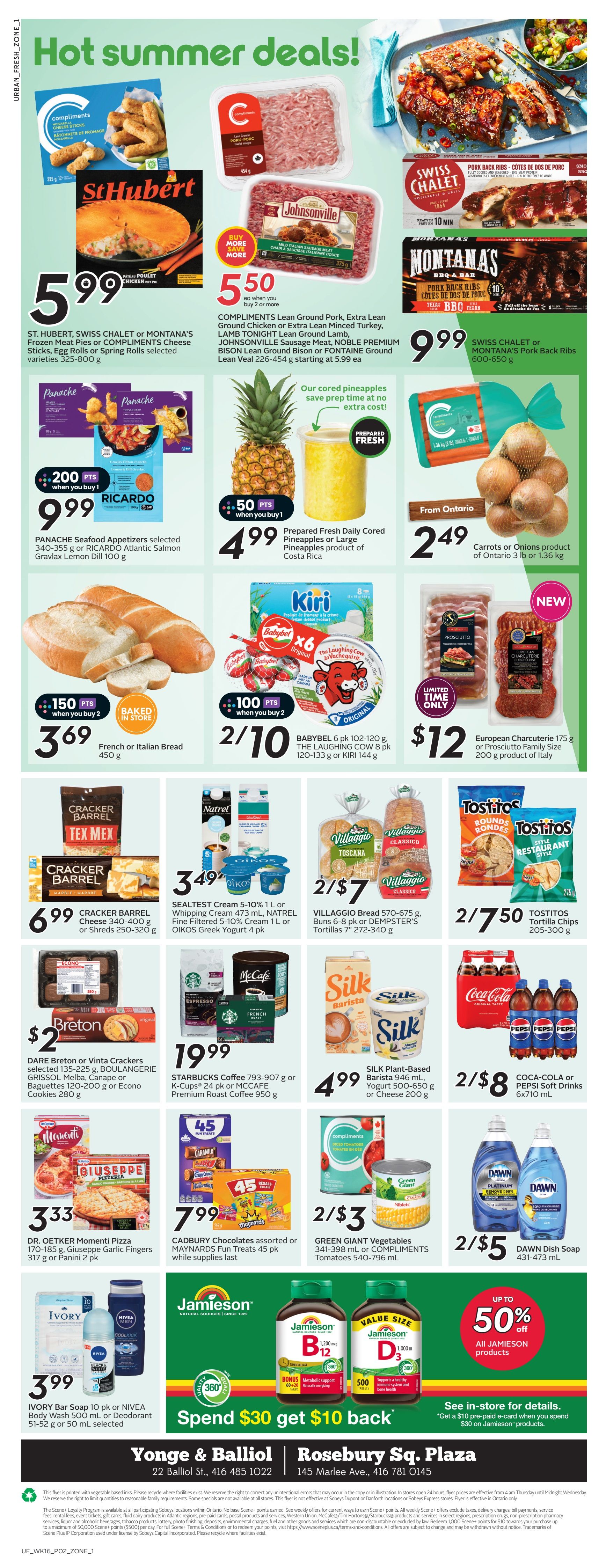 Sobeys Urban Fresh Flyer August 15 to 21