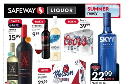 Safeway (BC) Liquor Flyer August 15 to 21