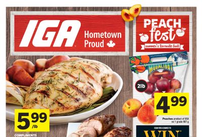 IGA (West) Flyer August 15 to 21