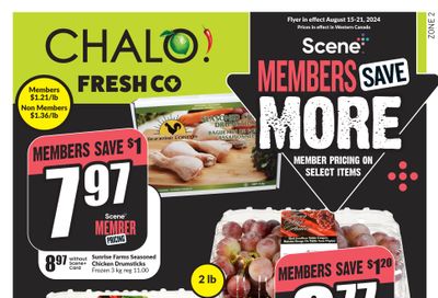 Chalo! FreshCo (West) Flyer August 15 to 21