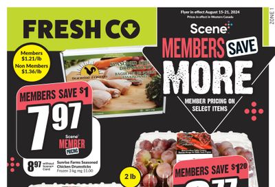 FreshCo (West) Flyer August 15 to 21