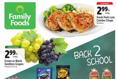 Family Foods Flyer August 15 to 21