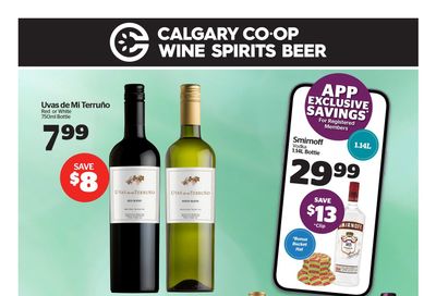 Calgary Co-op Liquor Flyer August 15 to 21