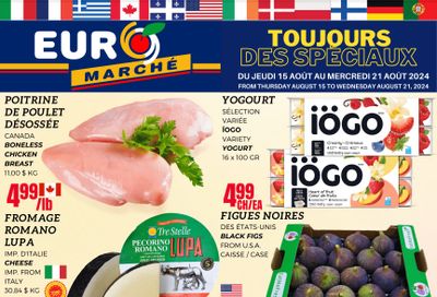 Euro Marche Flyer August 15 to 21