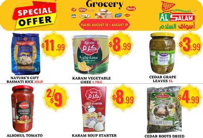 Al-Salam Supermarket Flyer August 13 to 19