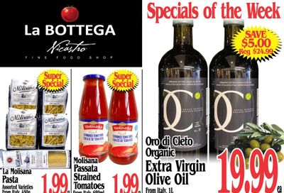 La Bottega Nicastro Fine Foods Flyer August 12 to 25