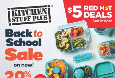 Kitchen Stuff Plus Flyer August 15 to 25