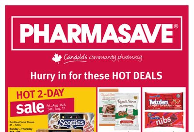 Pharmasave (West) Flyer August 16 to 29