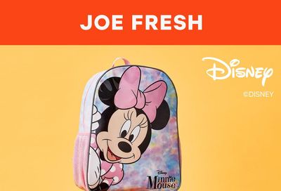 Joe Fresh Flyer August 15 to 21