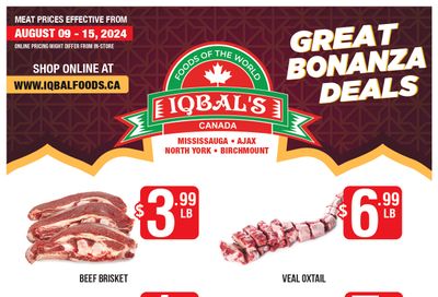 Iqbal Foods Flyer August 9 to 15