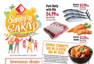 Seafood City Supermarket (West) Flyer August 15 to 21