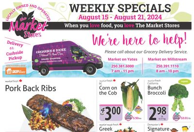 The Market Stores Flyer August 15 to 21