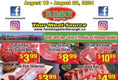 Farmboy Peterborough Flyer August 16 to 22