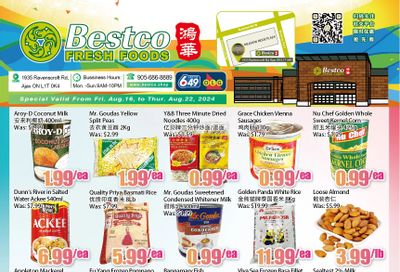 BestCo Food Mart (Ajax) Flyer August 16 to 22