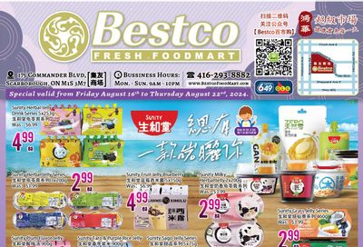 BestCo Food Mart (Scarborough) Flyer August 16 to 22