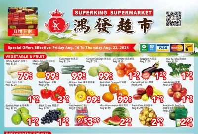 Superking Supermarket (North York) Flyer August 16 to 22