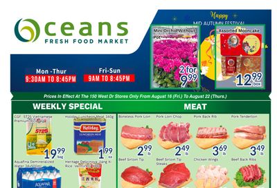 Oceans Fresh Food Market (West Dr., Brampton) Flyer August 16 to 22