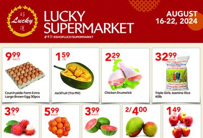 Lucky Supermarket (Winnipeg) Flyer August 16 to 22