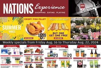 Nations Fresh Foods (Toronto) Flyer August 16 to 22