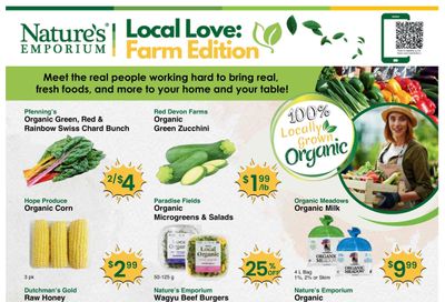 Nature's Emporium Flyer August 16 to 29