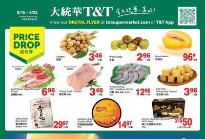 T&T Supermarket (AB) Flyer August 16 to 22