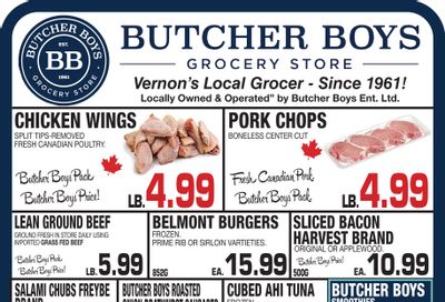 Butcher Boys Grocery Store Flyer August 16 to 22