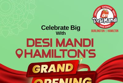 DesiMandi (Hamilton) Flyer August 16 to 22