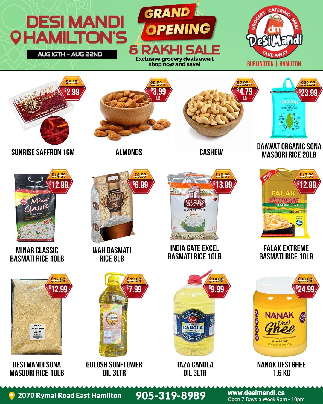 DesiMandi (Hamilton) Flyer August 16 to 22