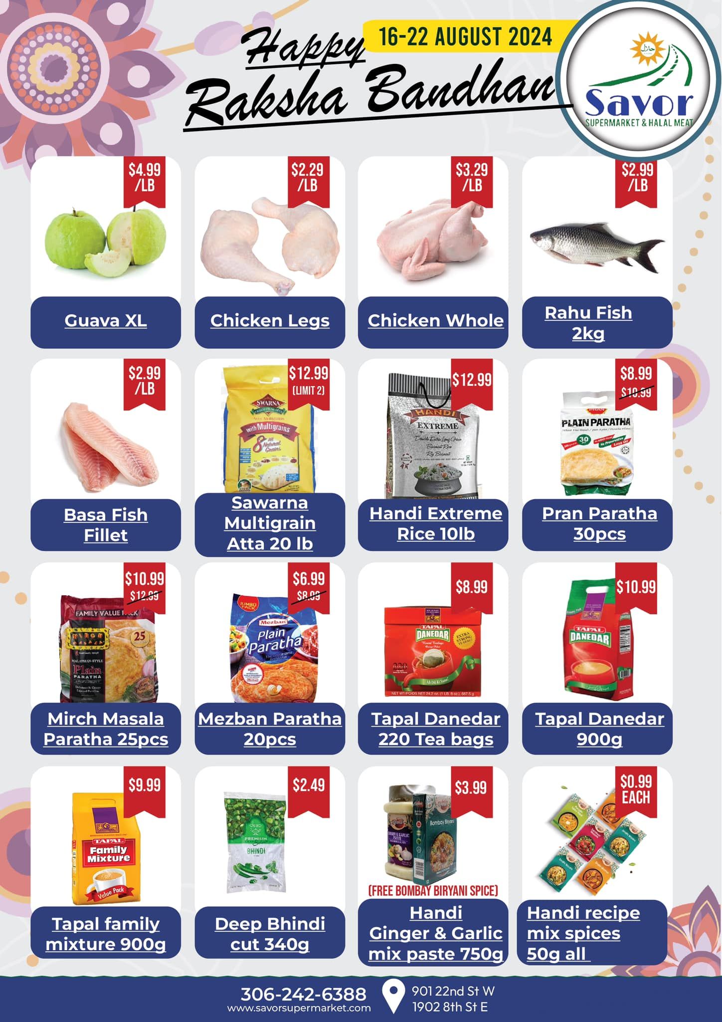 Savor Supermarket Flyer August 16 to 22