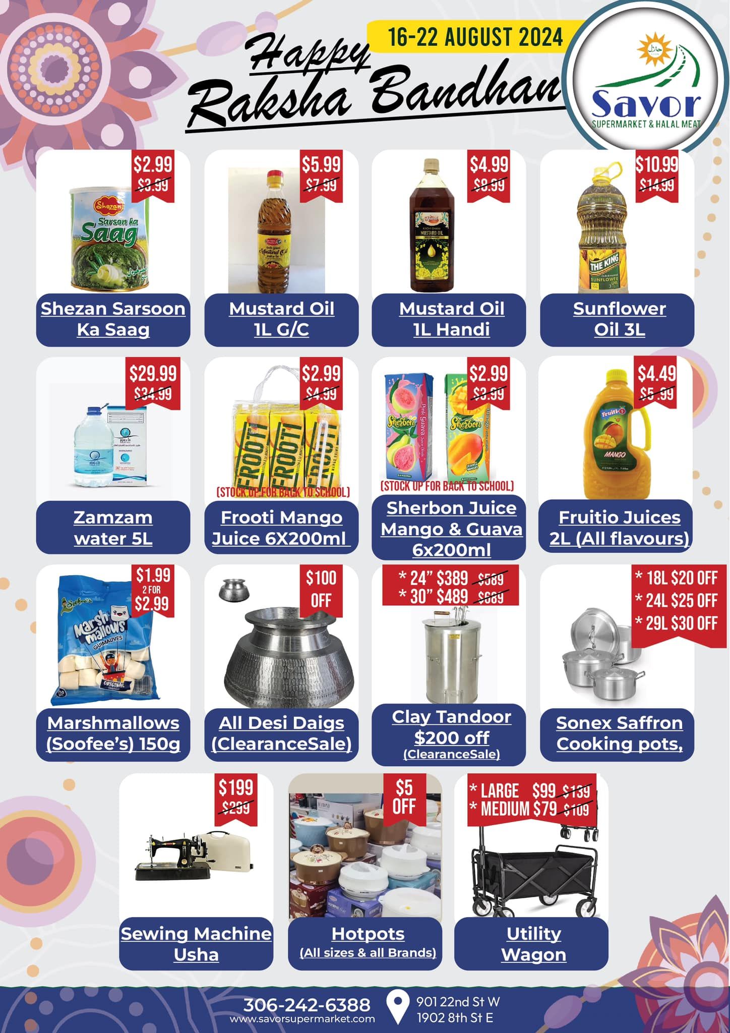 Savor Supermarket Flyer August 16 to 22