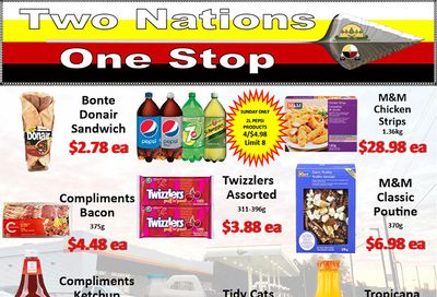 Two Nations One Stop Flyer August 16 to 22