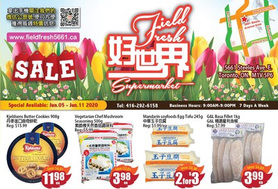 Field Fresh Supermarket Flyer June 5 to 11