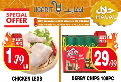 Ugarit Market Flyer August 16 to 20