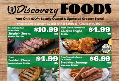 Discovery Foods Flyer August 18 to 24