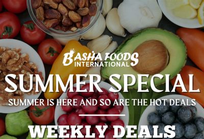 Basha Foods International Flyer August 19 to September 1