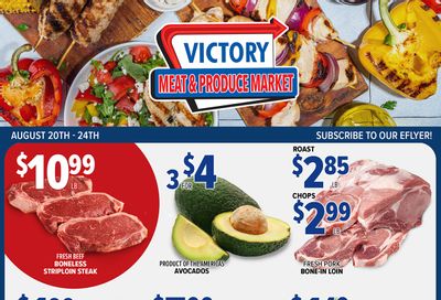 Victory Meat Market Flyer August 20 to 24