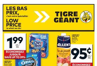 Tigre Géant Flyer August 21 to 27