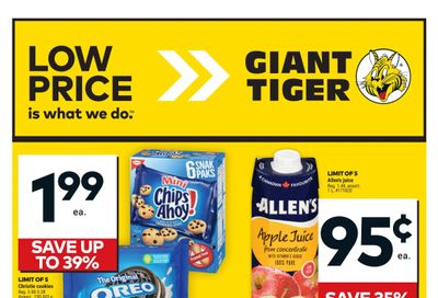 Giant Tiger (ON) Flyer August 21 to 27