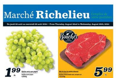 Marche Richelieu Flyer August 22 to 28