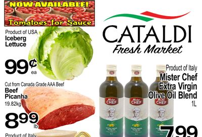 Cataldi Fresh Market Flyer August 21 to 27