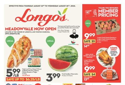 Longo's (Meadowvale) Flyer August 22 to 28