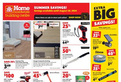 Home Hardware Building Centre (ON) Flyer August 22 to 28