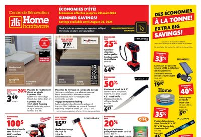 Home Hardware Building Centre (QC) Flyer August 22 to 28