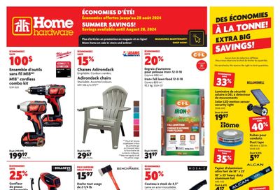 Home Hardware (QC) Flyer August 22 to 28