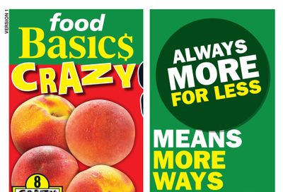 Food Basics Flyer August 22 to 28