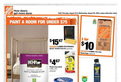 Home Depot (ON) Flyer August 22 to 28