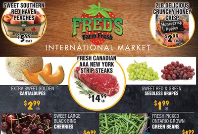 Fred's Farm Fresh Flyer August 21 to 27