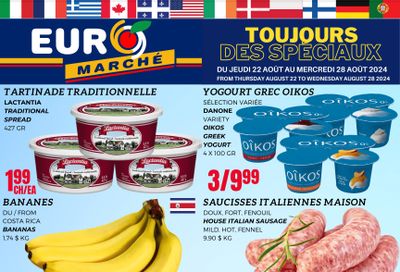 Euro Marche Flyer August 22 to 28